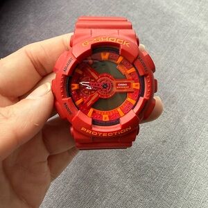Casio G-Shock Vibrant Red Smartwatch